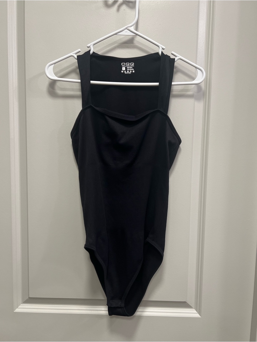 One Piece Bodysuit Classic Ribbed Design Large